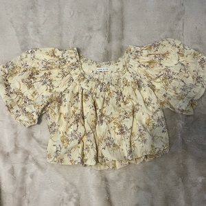 Moon River Floral Top